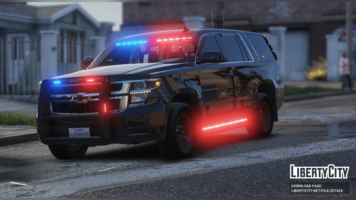 Скачать 2020 Chevrolet Tahoe Unmarked Gang Unit для GTA 5