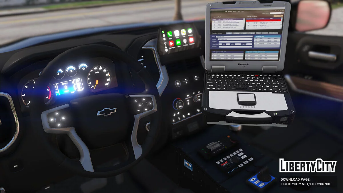 2021 Chevrolet Tahoe LSPD PPV SlickTop v3.0.0 / GTA 5