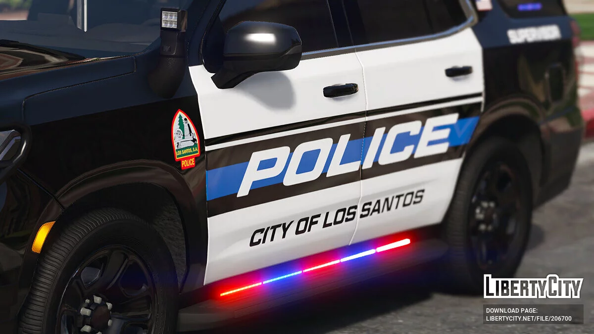 2021 Chevrolet Tahoe LSPD PPV SlickTop v3.0.0 / GTA 5