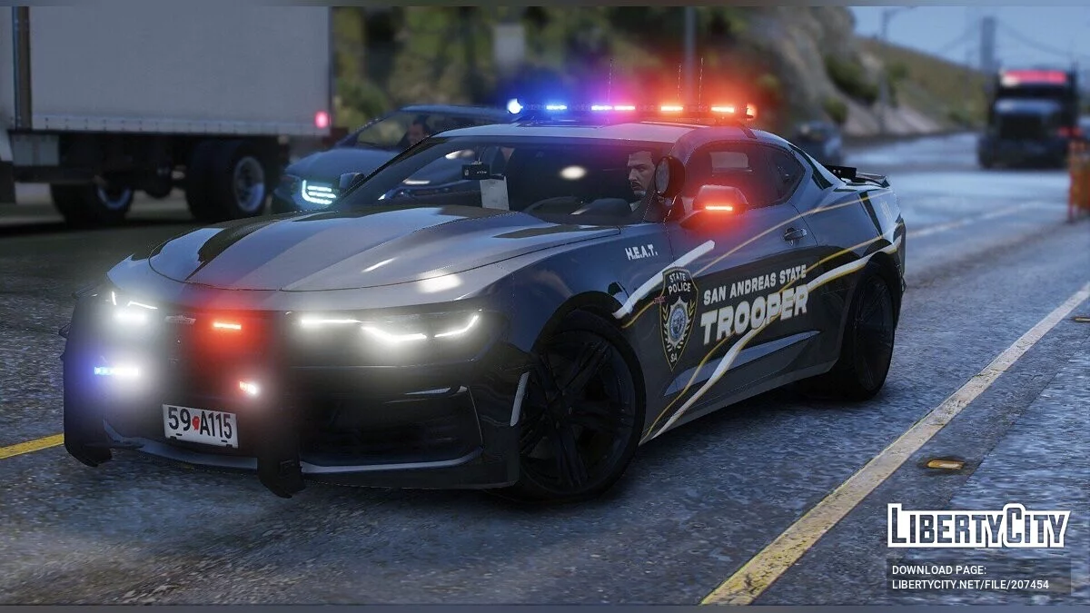 2023 Chevrolet Camaro State Trooper H.E.A.T. Unit / GTA 5