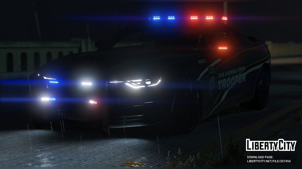 Скачать 2023 Chevrolet Camaro State Trooper H.E.A.T. Unit для GTA 5