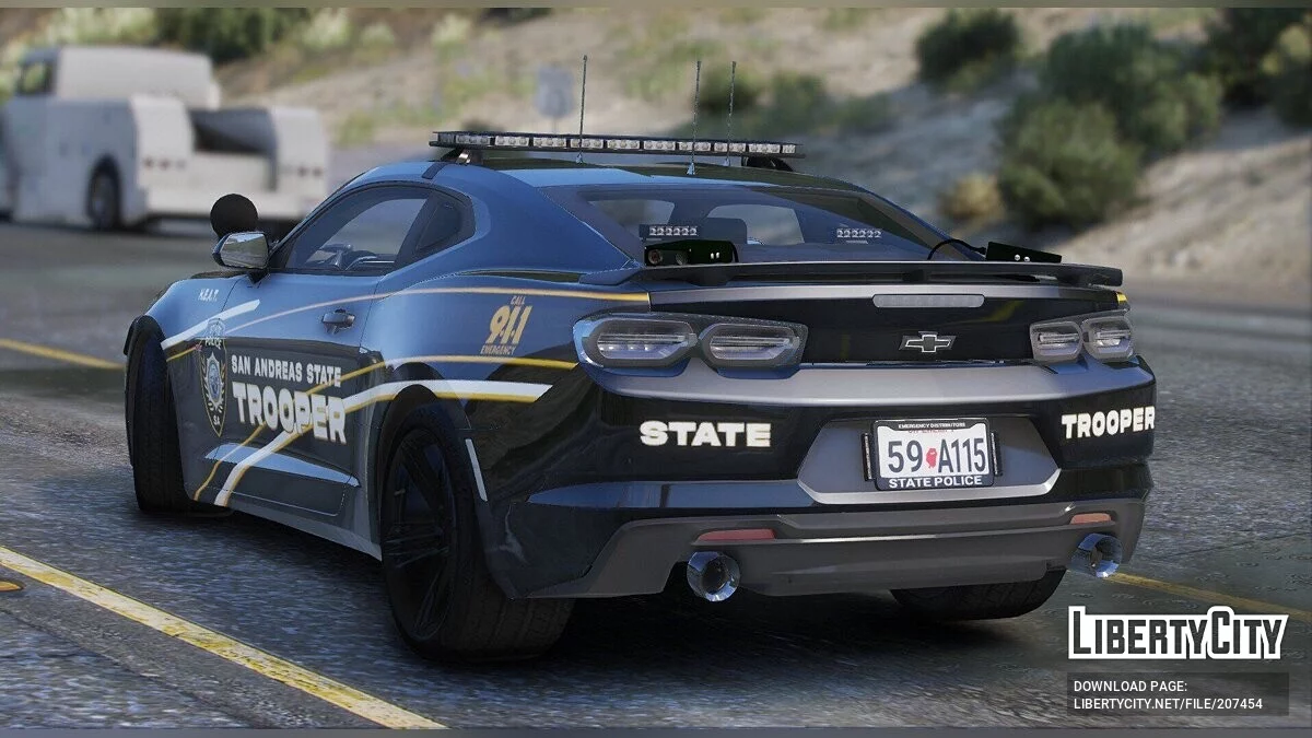 2023 Chevrolet Camaro State Trooper H.E.A.T. Unit / GTA 5