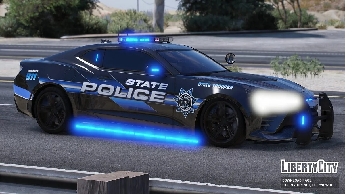 2024 Chevrolet Camaro ZL1 State Police / GTA 5