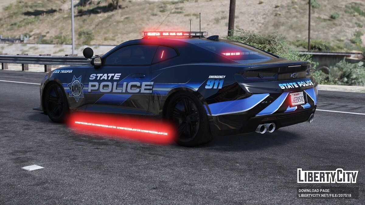 2024 Chevrolet Camaro ZL1 State Police / GTA 5