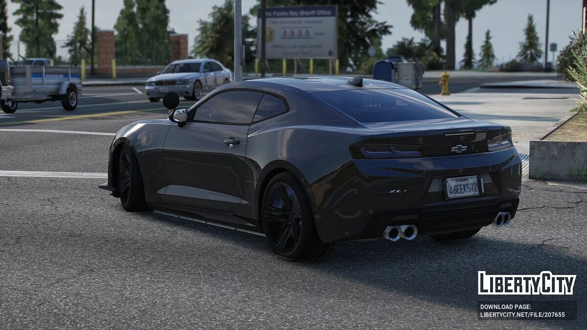 2024 Chevrolet Camaro ZL1 Unmarked / GTA 5