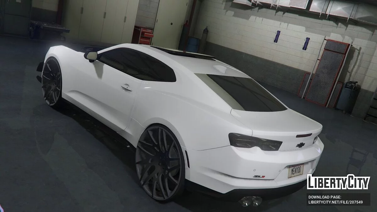 Chevrolet Camaro ZL1 on Forgiatos Custom / GTA 5