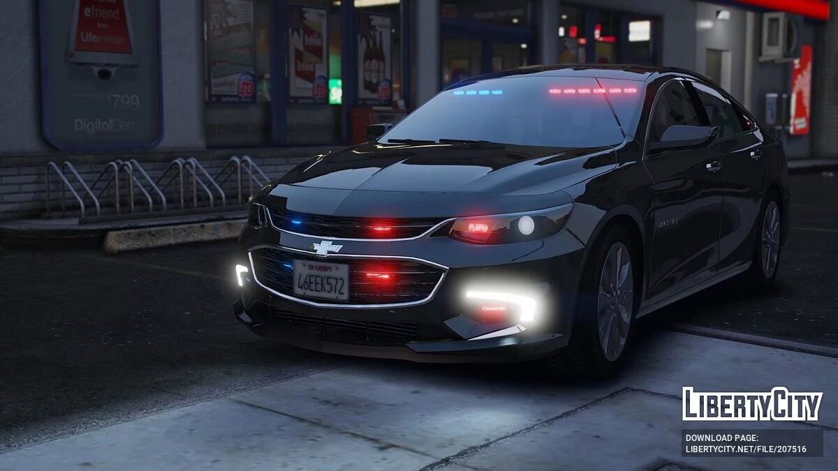 Chevrolet Malibu Undercover Police / GTA 5