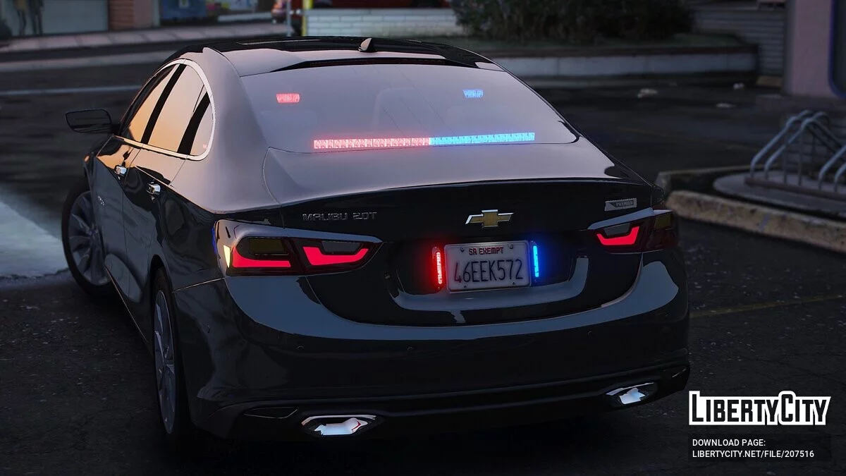 Chevrolet Malibu Undercover Police / GTA 5