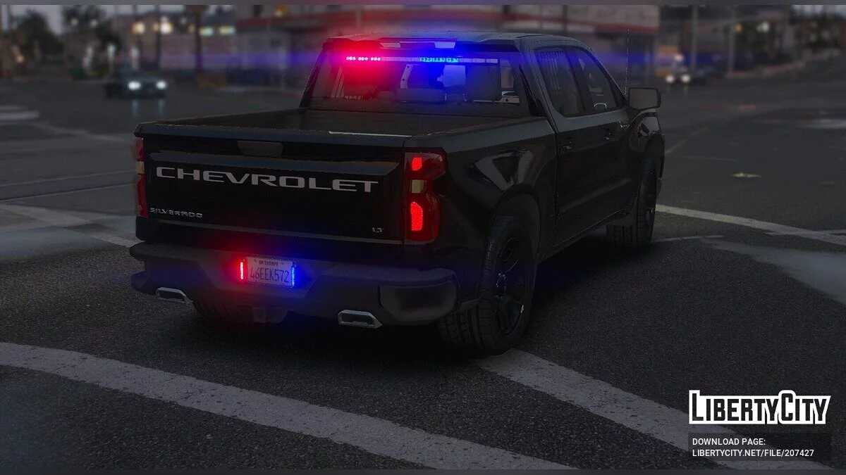 Chevrolet Silverado Undercover Blackout / GTA 5