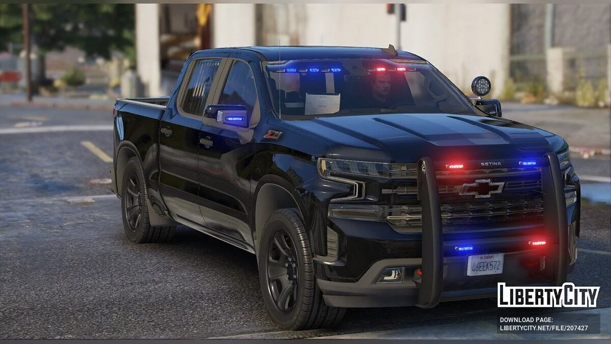 Chevrolet Silverado Undercover Blackout / GTA 5