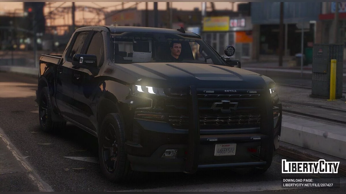 Chevrolet Silverado Undercover Blackout / GTA 5