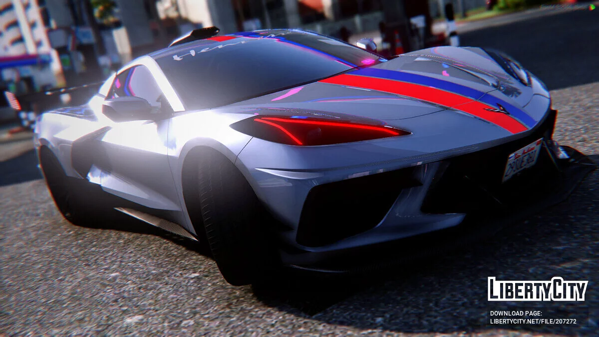 Custom 2023 Chevrolet Corvette C8 1200HP Hennessey Performance / GTA 5