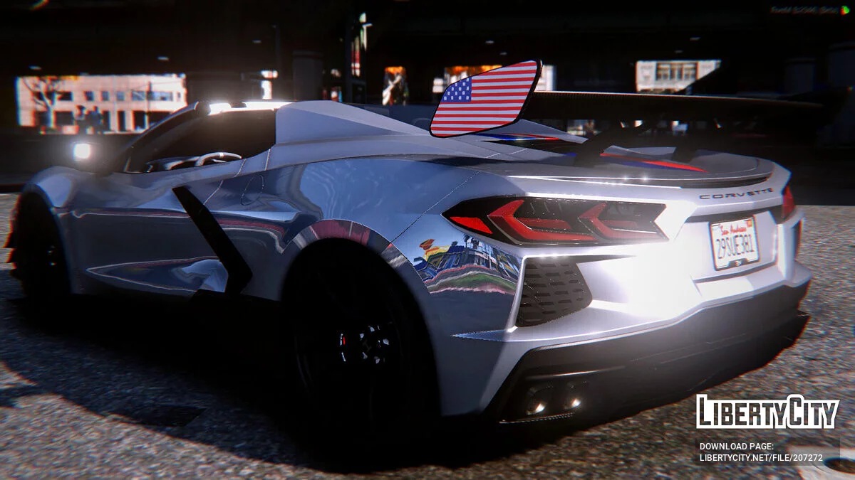 Custom 2023 Chevrolet Corvette C8 1200HP Hennessey Performance / GTA 5