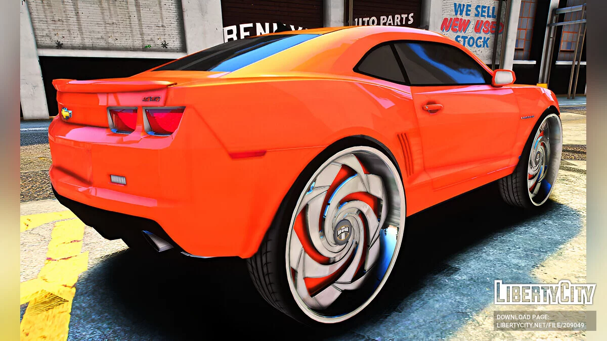 2013 Chevrolet Camaro SS On 32 Inch Dubbed Rims / GTA 5