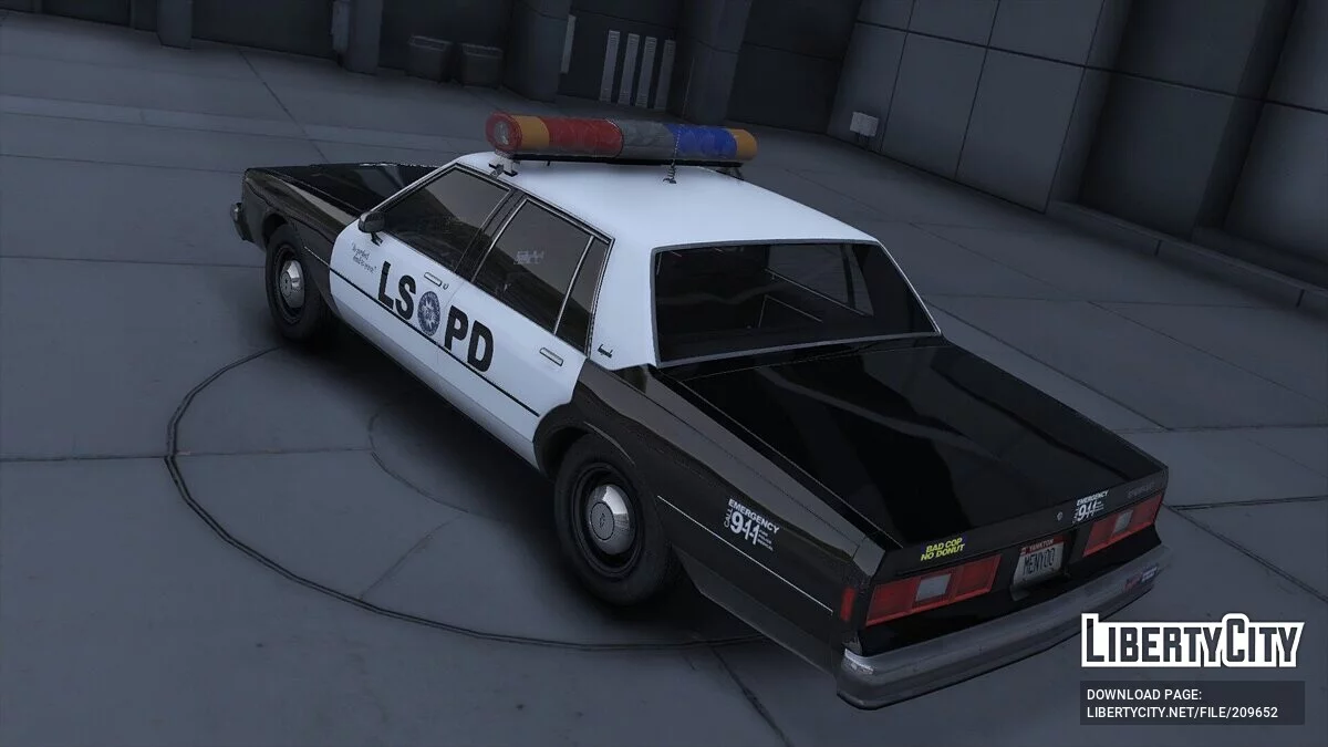 1985 Chevrolet Impala (LSPD style) / GTA 5