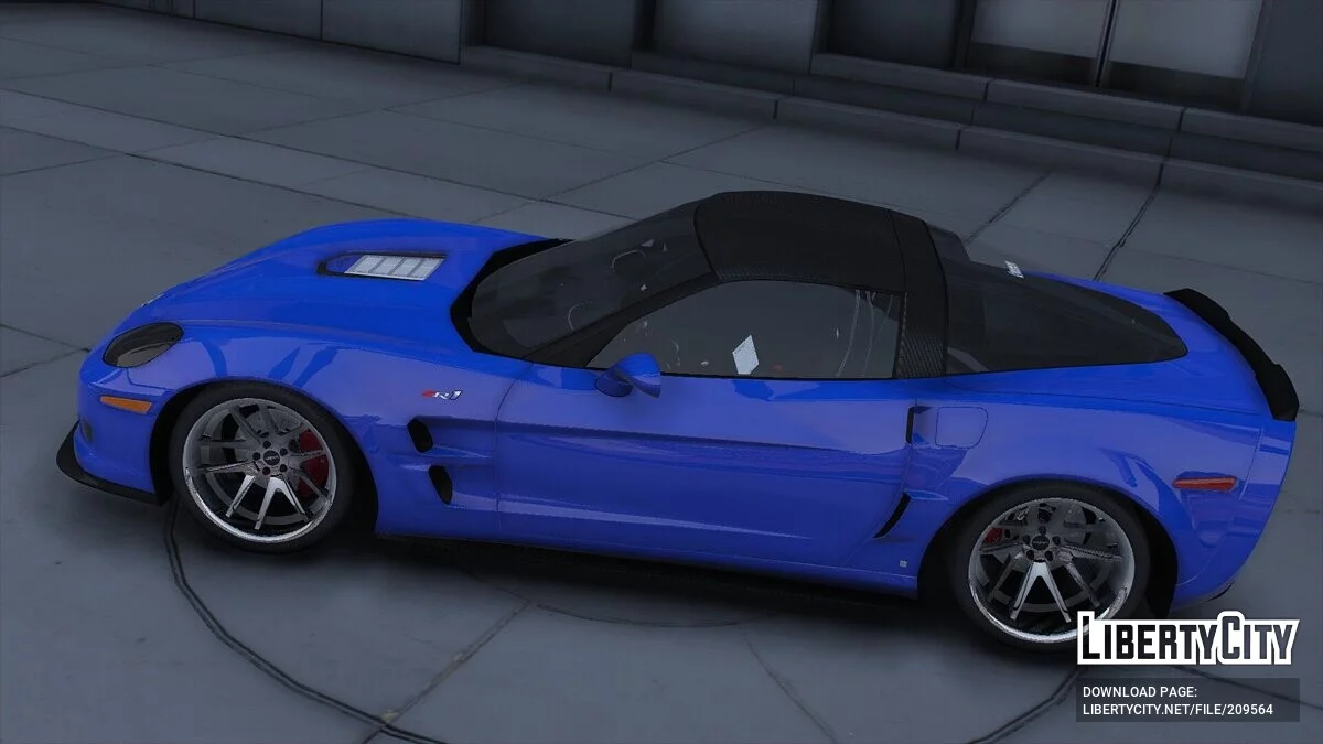 2005 Corvette ZR1 Marble Twin Charged / GTA 5