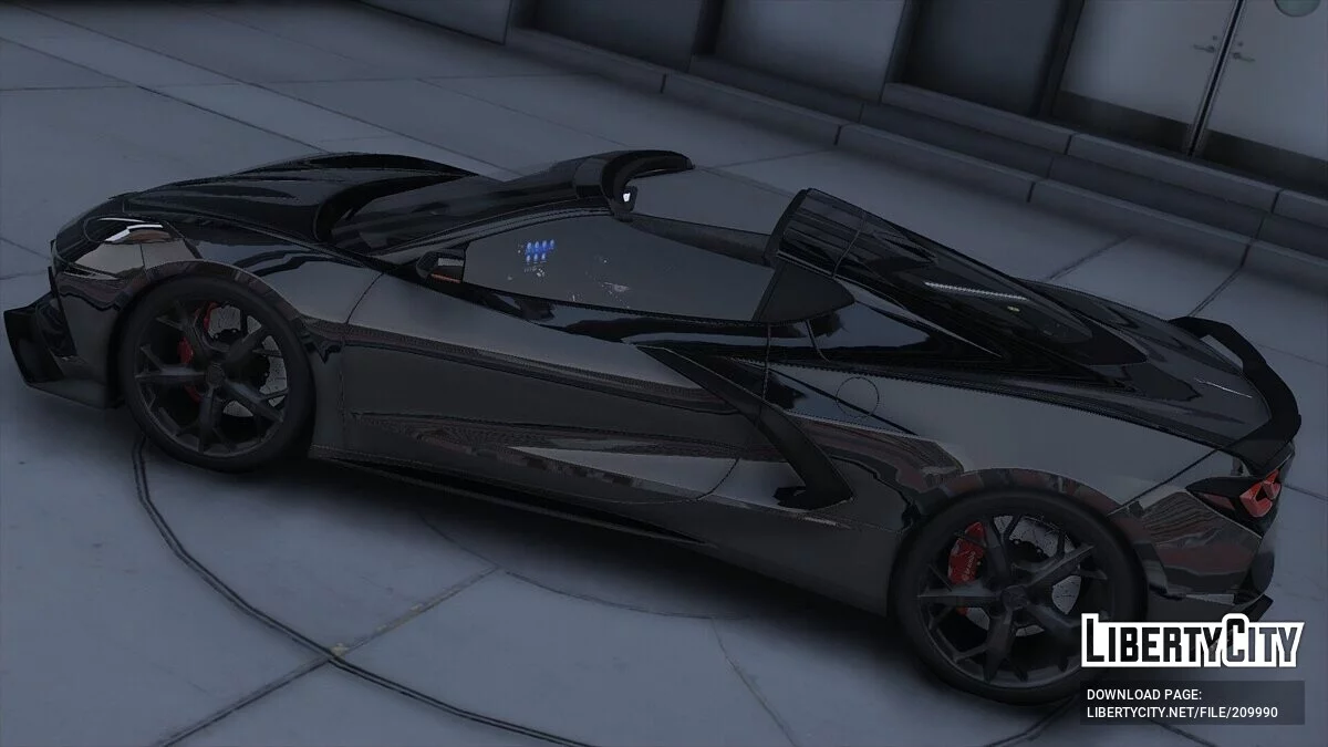 2022 Chevorlet Corvette C8 Angelina Replica Build / GTA 5