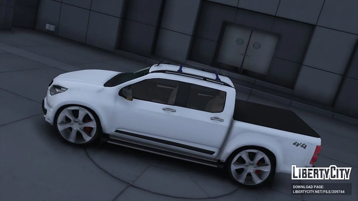 Chevrolet S10 Branca De Neve / GTA 5
