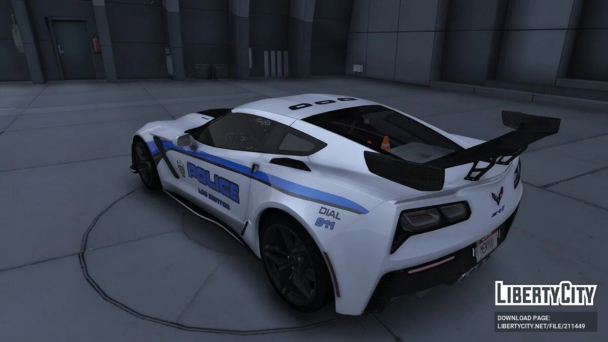 Chevrolet Corvette ZR1 Police / GTA 5