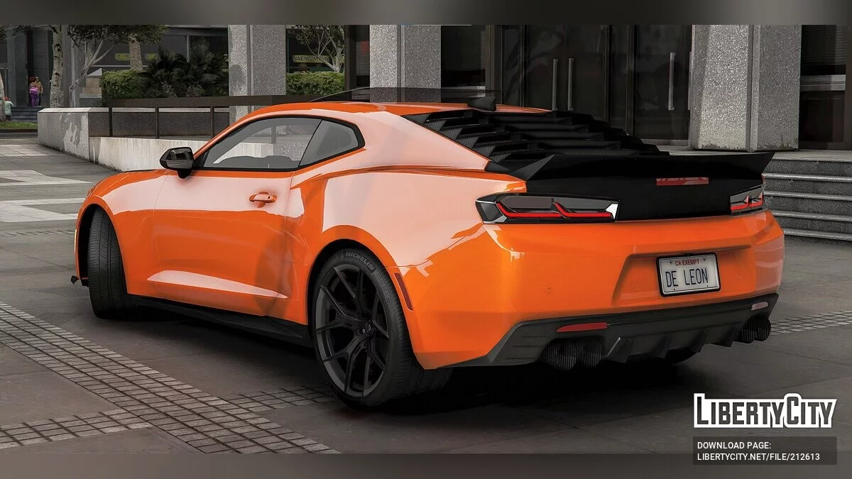 2016 Chevrolet Camaro SS Grover 6.2 Replica / GTA 5