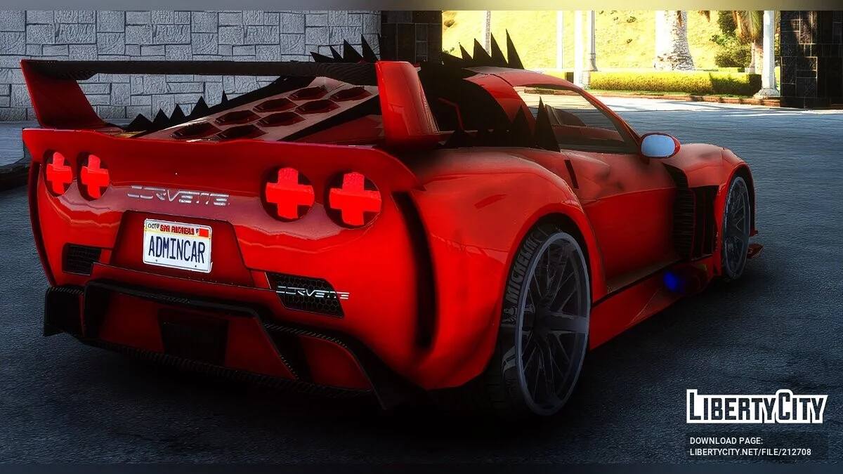 Chevrolet Corvette X Body Kit Stingray / GTA 5