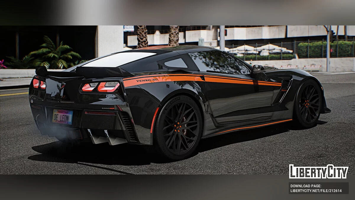 Custom 2023 Chevrolet Corvette C7 ZR1 1000HP Yenko Performance / GTA 5