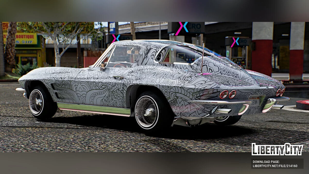 Corvette 1963 Lowrider (Debadged) / GTA 5