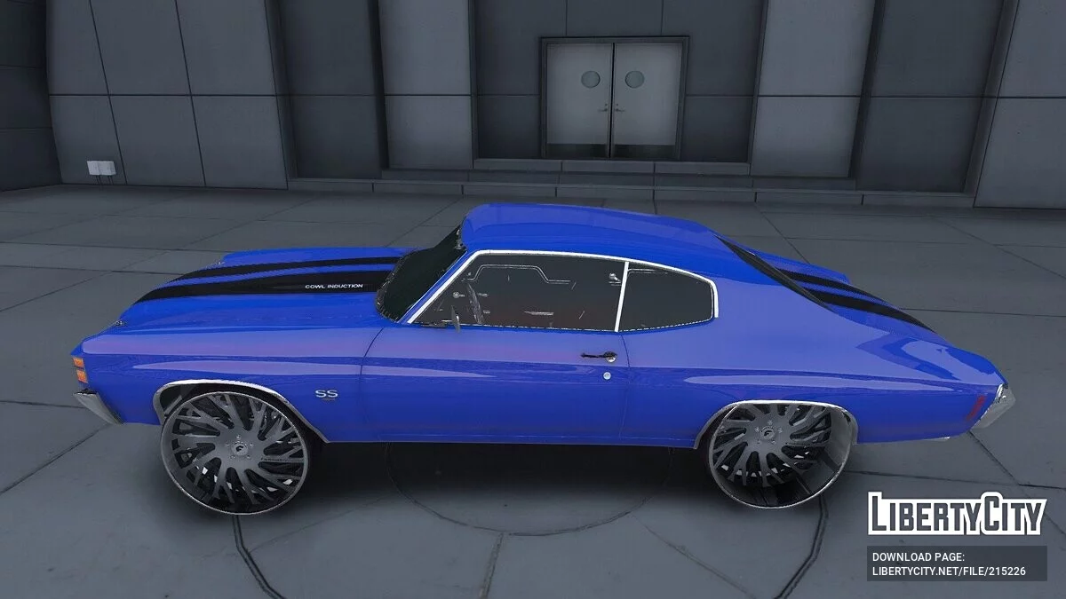 1970 Chevrolet Chevelle SS 454 Hardtop On Forgiato / GTA 5