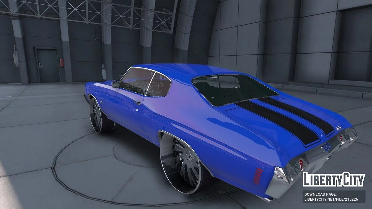 1970 Chevrolet Chevelle SS 454 Hardtop On Forgiato / GTA 5