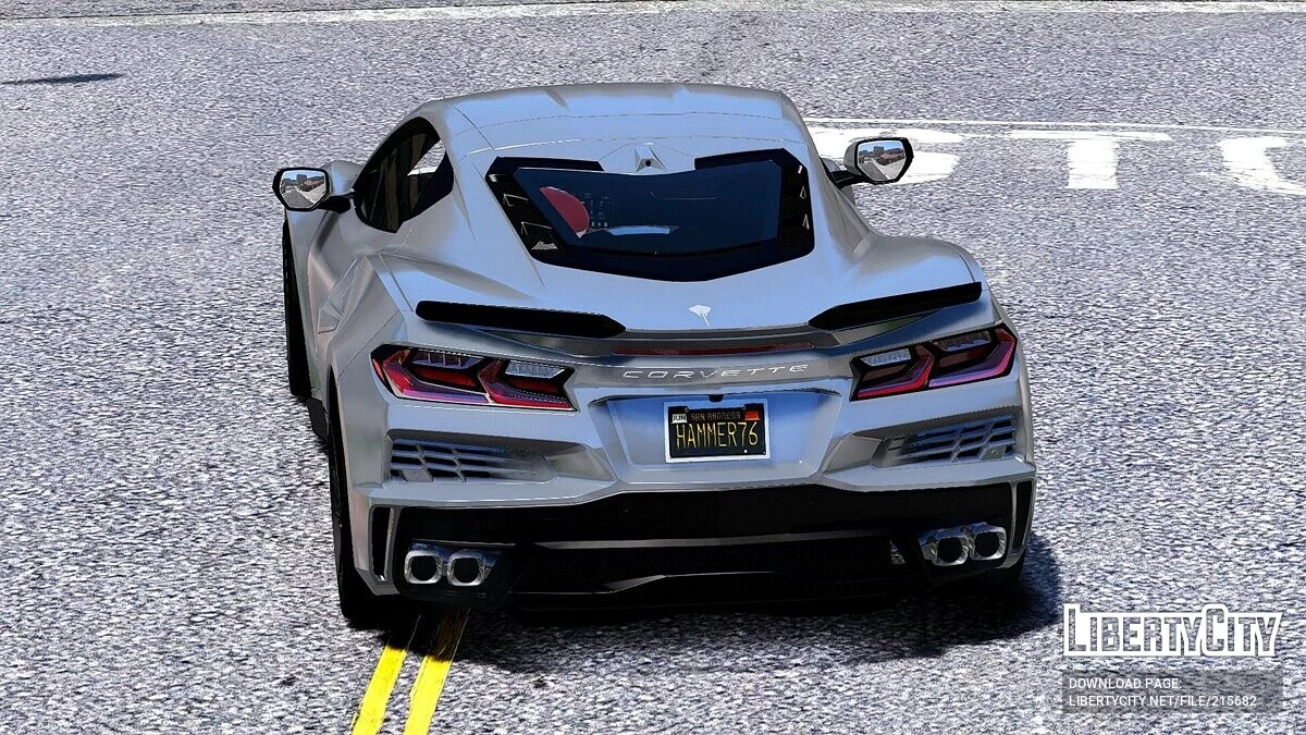 2024 Corvette C8 E-Ray v1.1 / GTA 5
