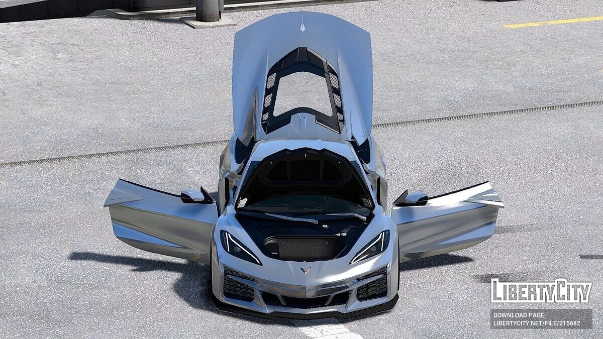 2024 Corvette C8 E-Ray v1.1 / GTA 5