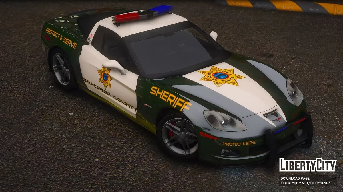 2006 Chevrolet Corvette Z06 SCPD v1.0 / GTA 5