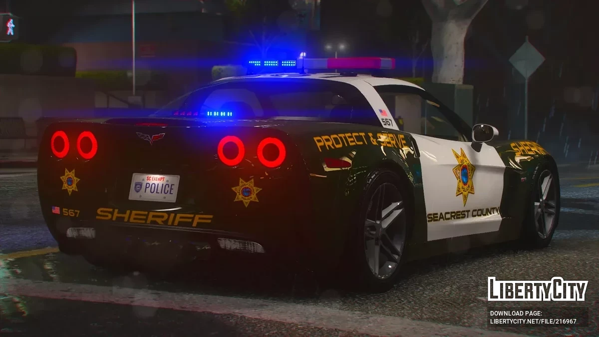 2006 Chevrolet Corvette Z06 SCPD v1.0 / GTA 5