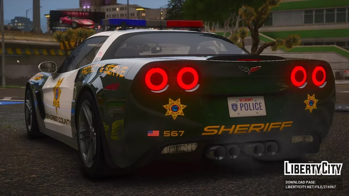 2006 Chevrolet Corvette Z06 SCPD v1.0 / GTA 5