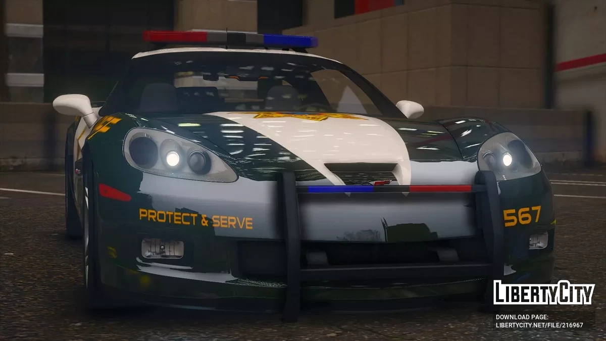 2006 Chevrolet Corvette Z06 SCPD v1.0 / GTA 5
