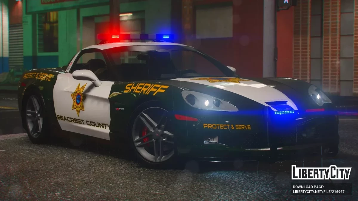 2006 Chevrolet Corvette Z06 SCPD v1.0 / GTA 5