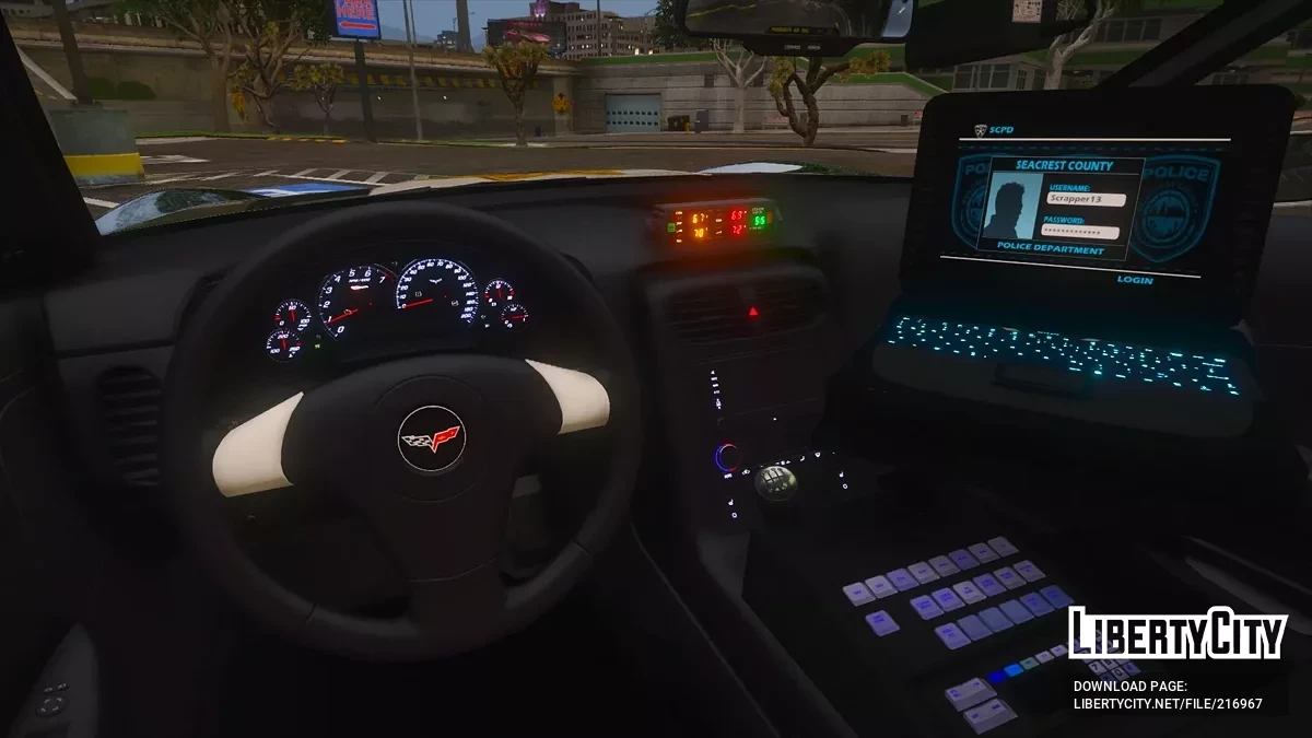 2006 Chevrolet Corvette Z06 SCPD v1.0 / GTA 5