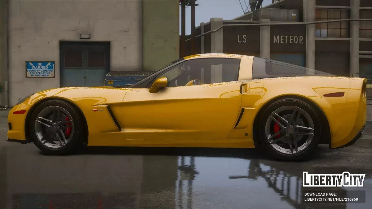 2006 Chevrolet Corvette Z06 v1.0 / GTA 5