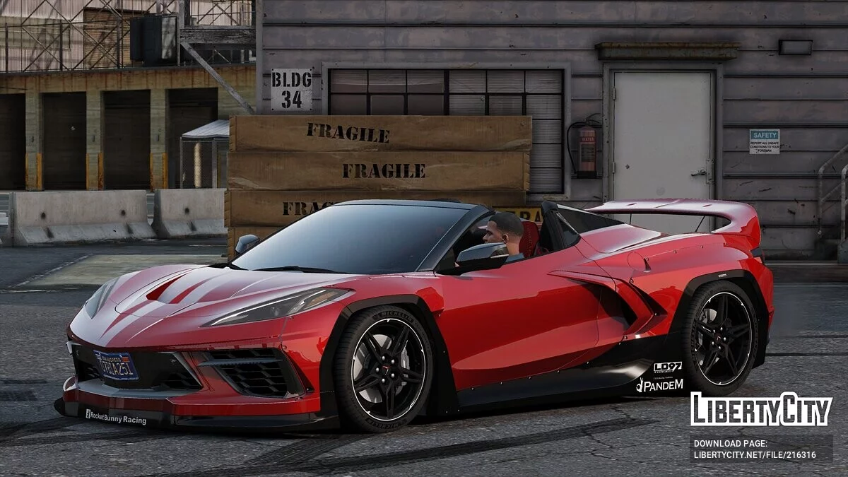 Chevrolet Corvette C8 Convertible / GTA 5