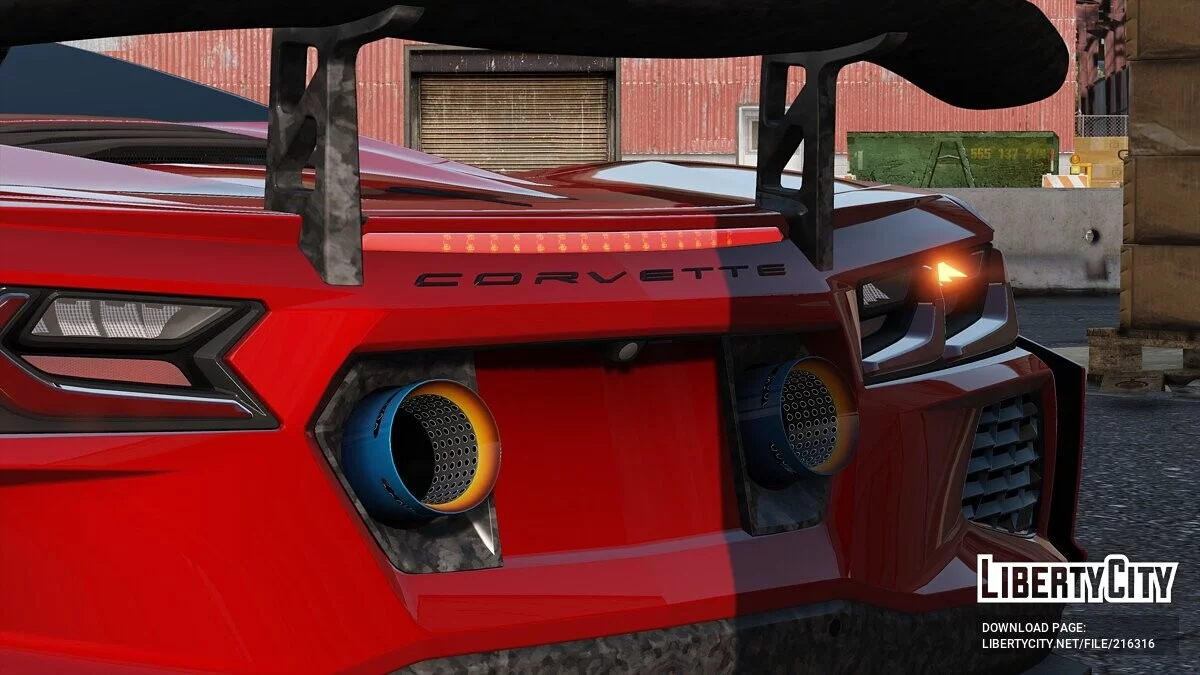 Chevrolet Corvette C8 Convertible / GTA 5