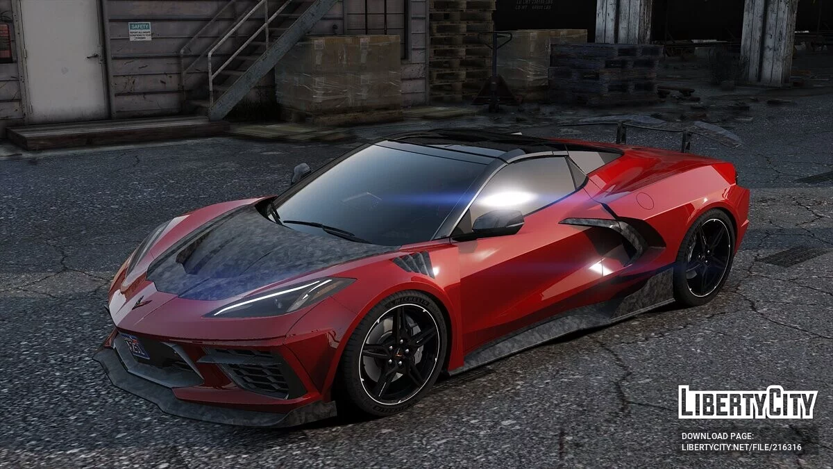 Chevrolet Corvette C8 Convertible / GTA 5