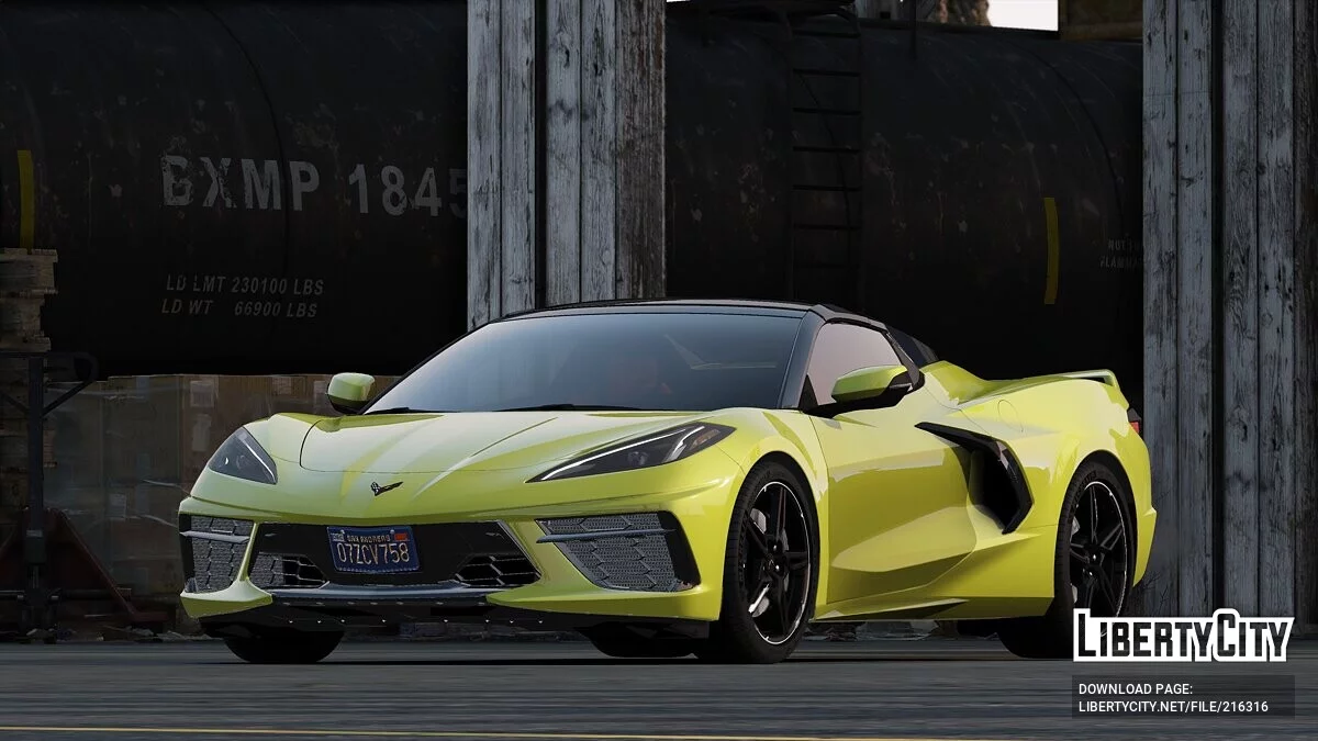 Chevrolet Corvette C8 Convertible / GTA 5