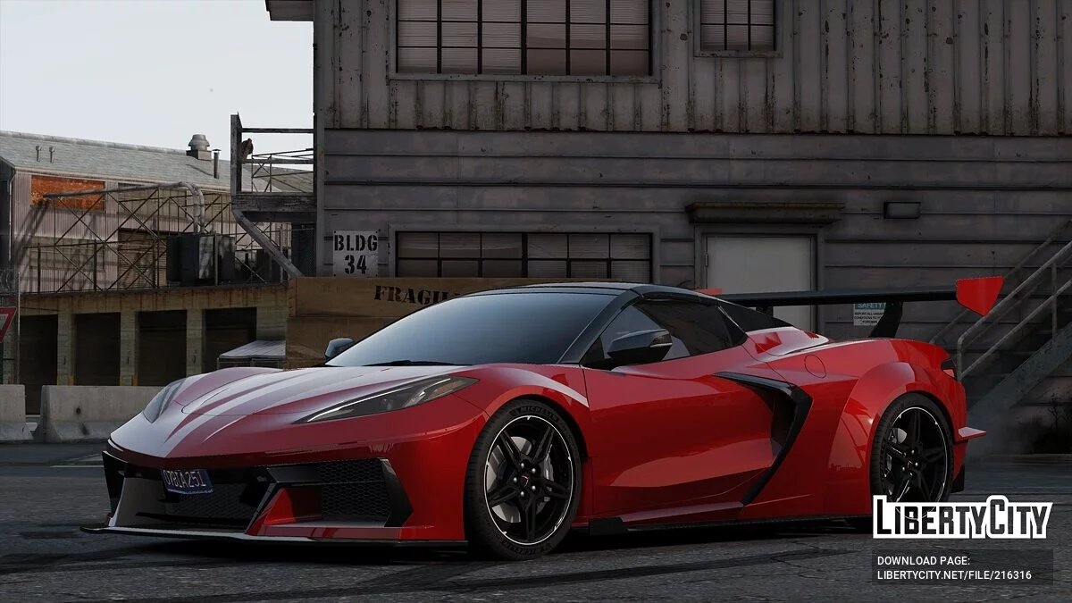 Chevrolet Corvette C8 Convertible / GTA 5