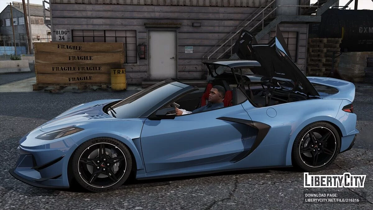 Chevrolet Corvette C8 Convertible / GTA 5