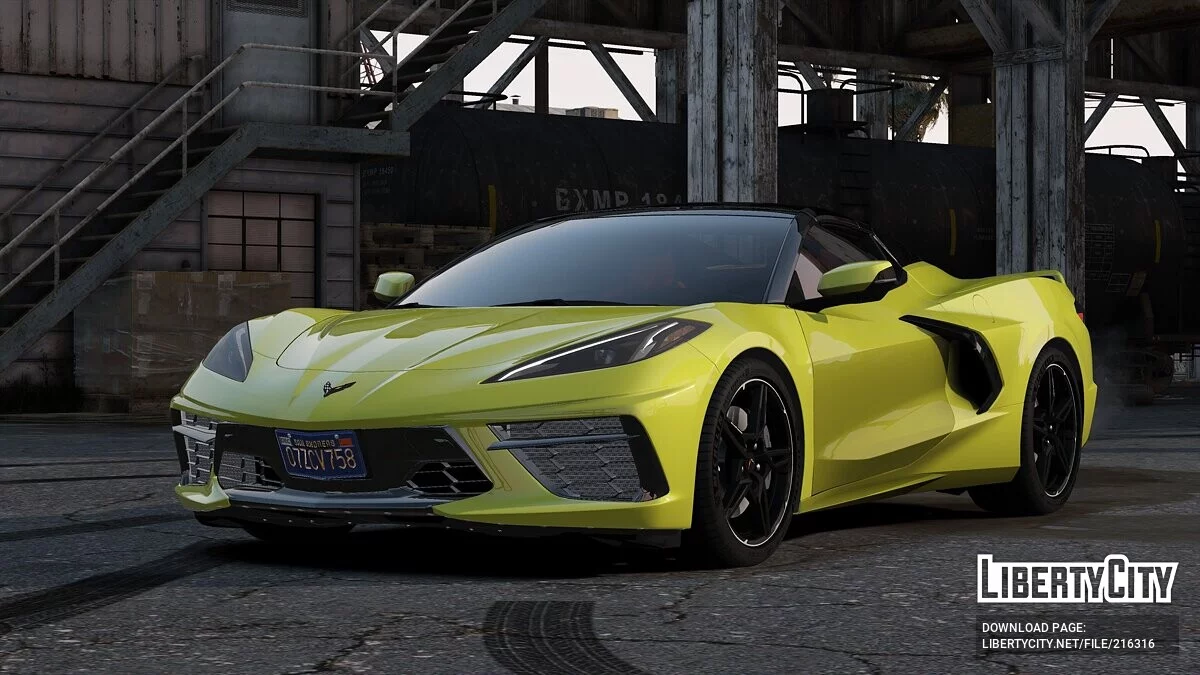 Chevrolet Corvette C8 Convertible / GTA 5