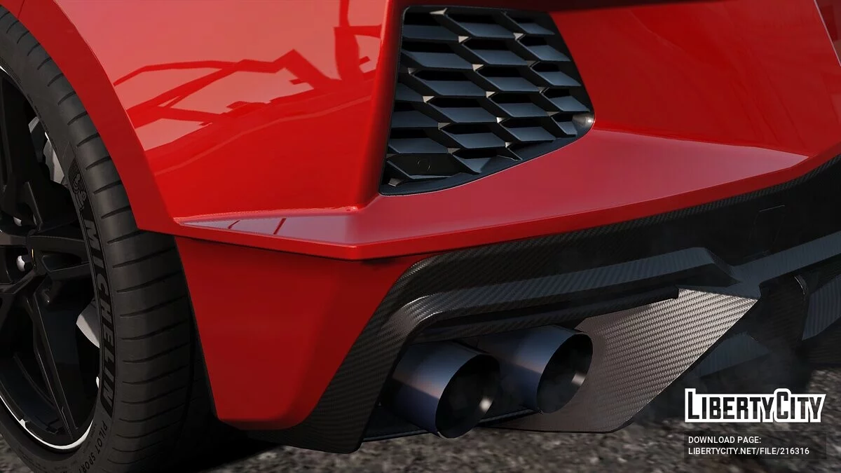 Chevrolet Corvette C8 Convertible / GTA 5