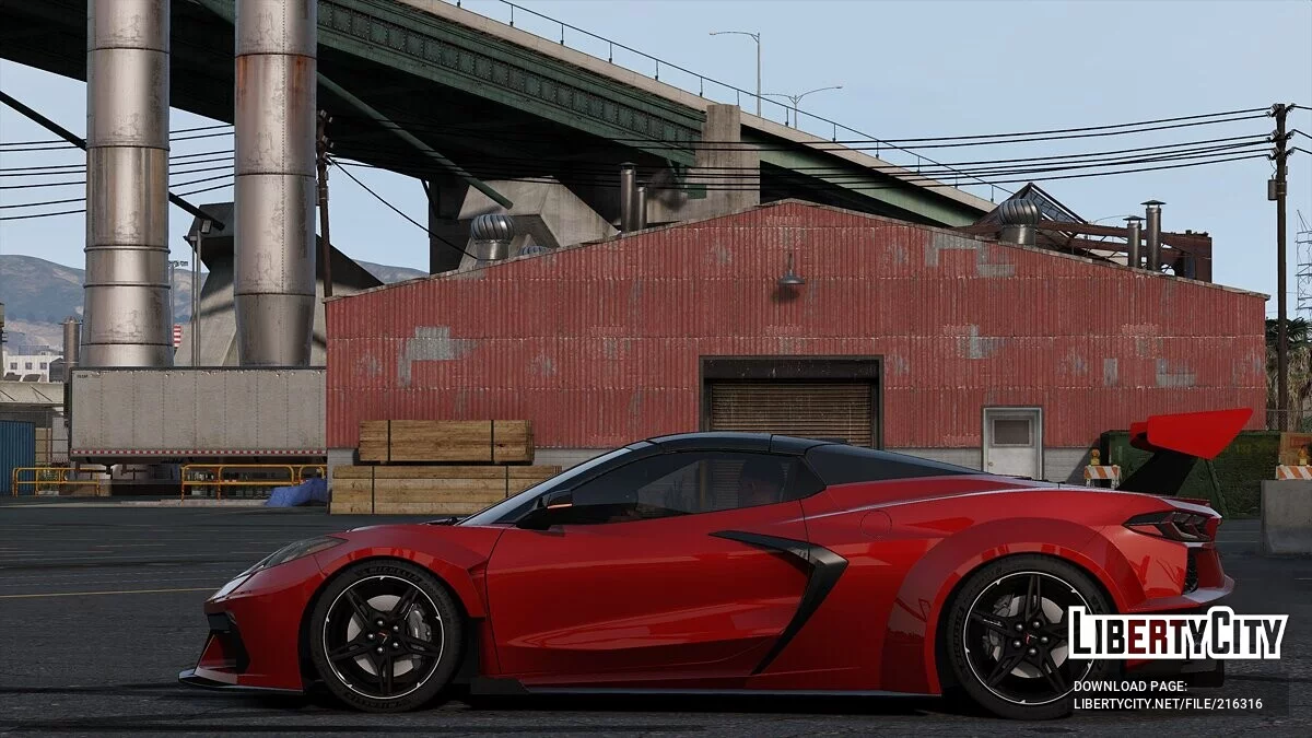 Chevrolet Corvette C8 Convertible / GTA 5