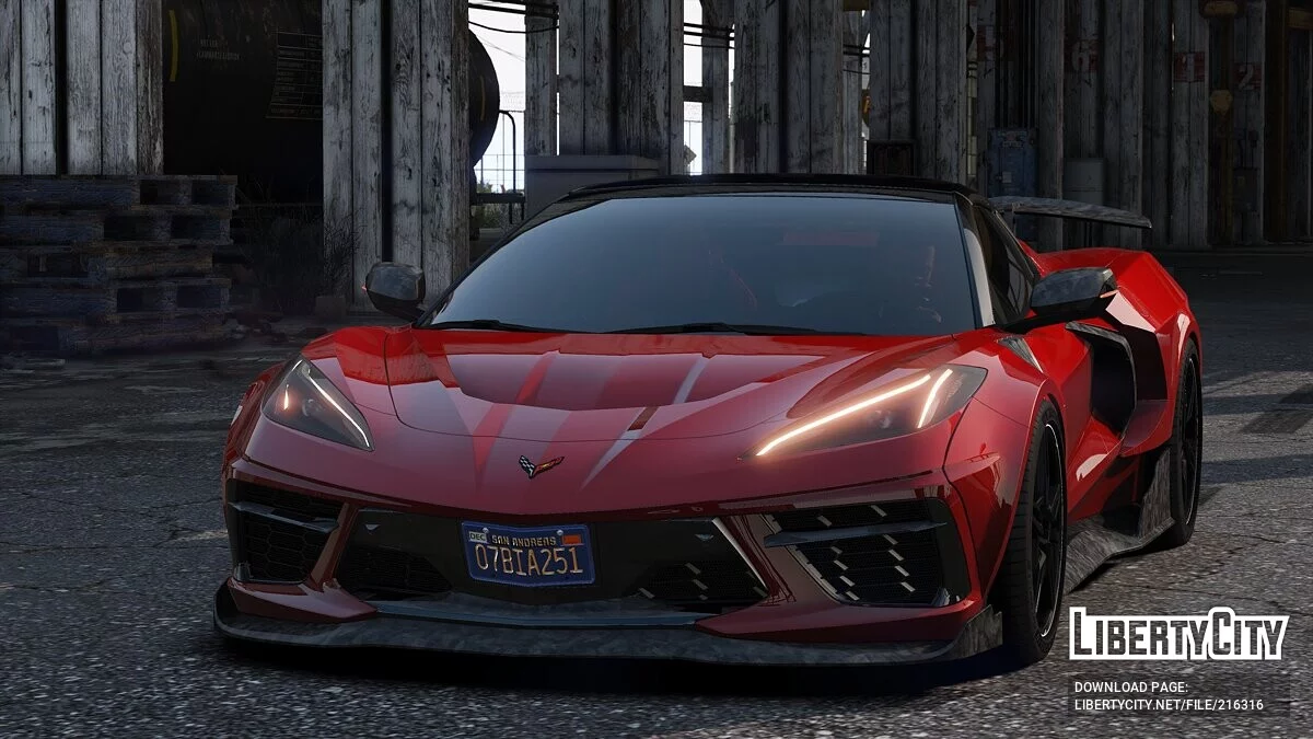 Chevrolet Corvette C8 Convertible / GTA 5