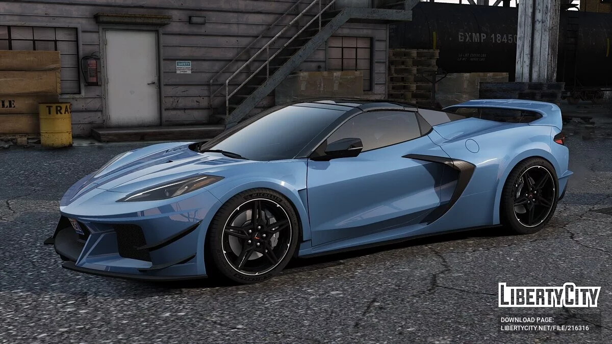 Chevrolet Corvette C8 Convertible / GTA 5