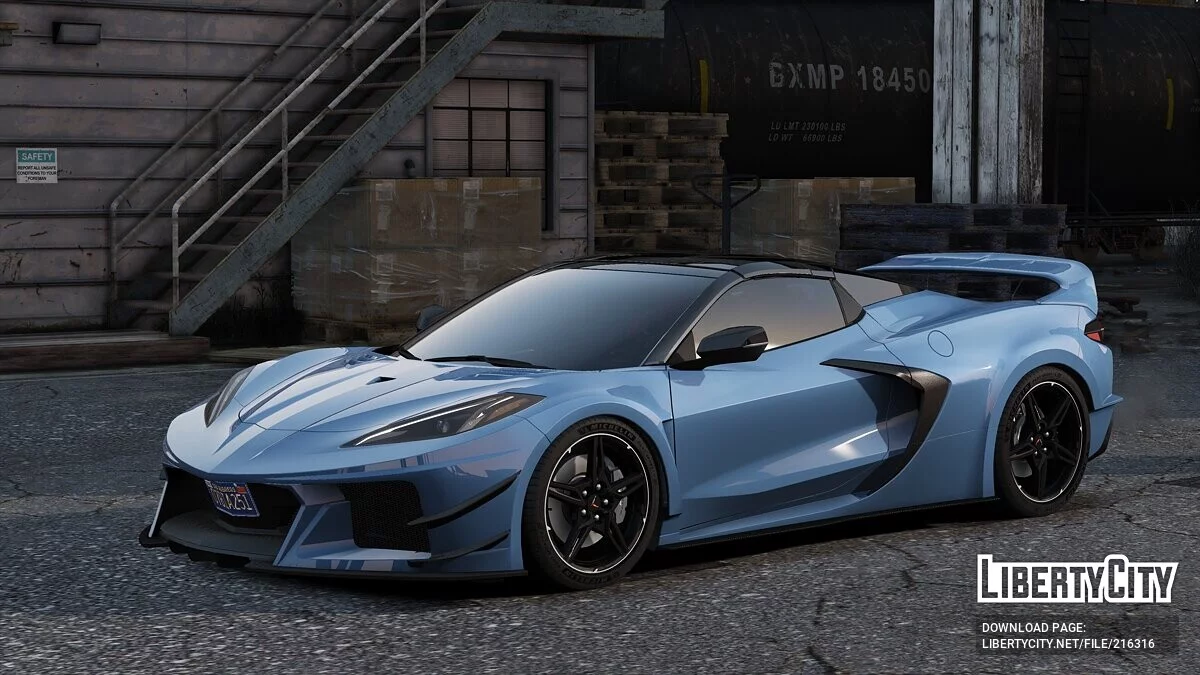 Chevrolet Corvette C8 Convertible / GTA 5